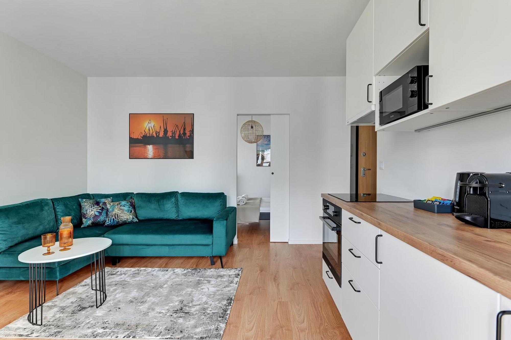 Aura 40 City Center By Downtown Apartments Gdaňsk Pokoj fotografie